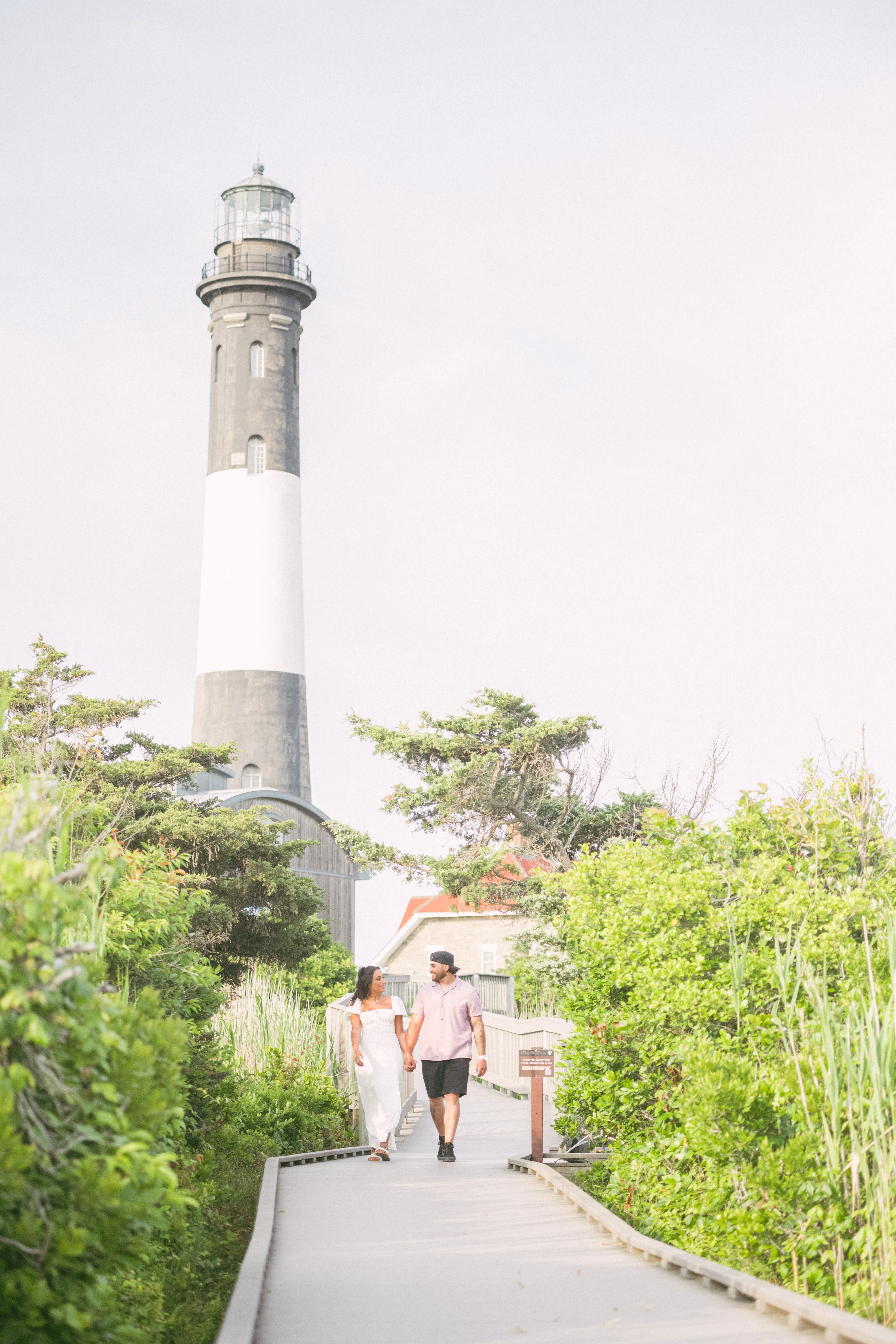 Fire Island Lighthouse engagement