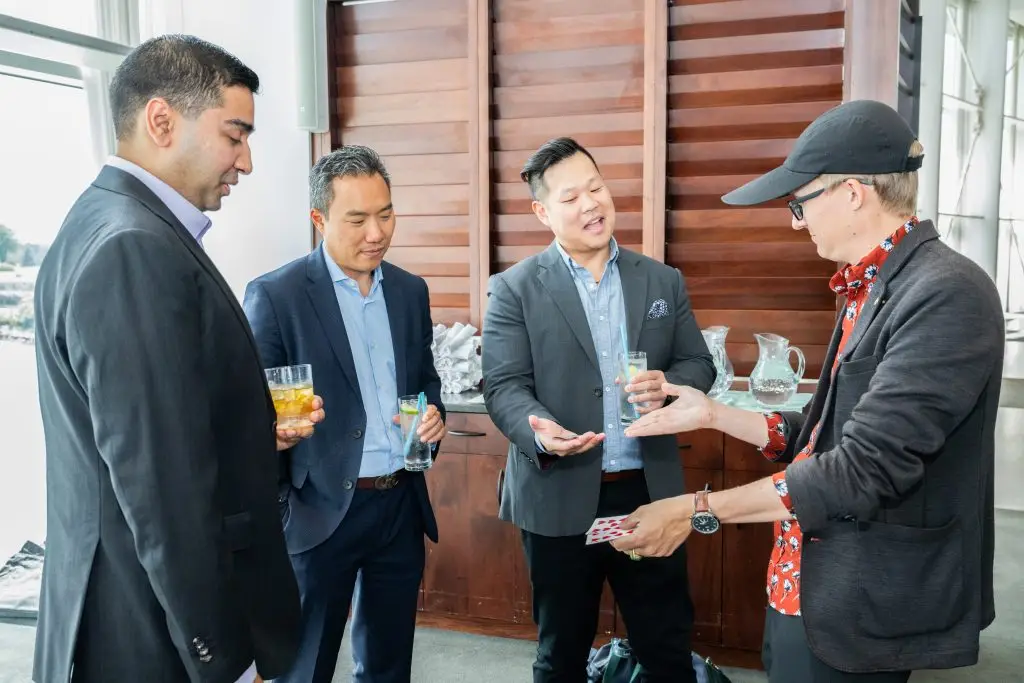 Liberty Golf Country Club clubhouse during charity event​