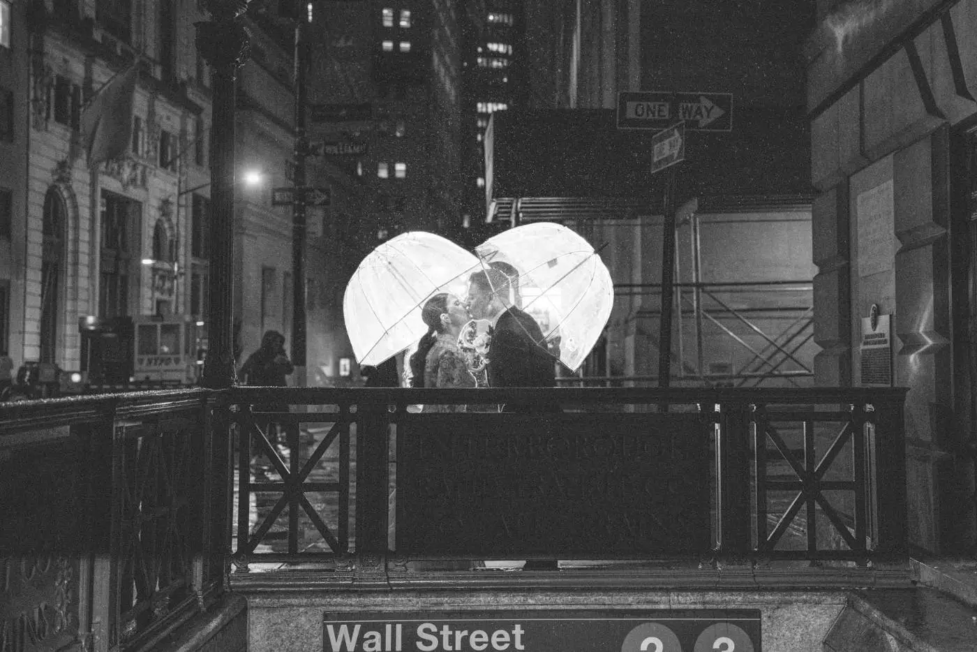 NYC wedding portrait