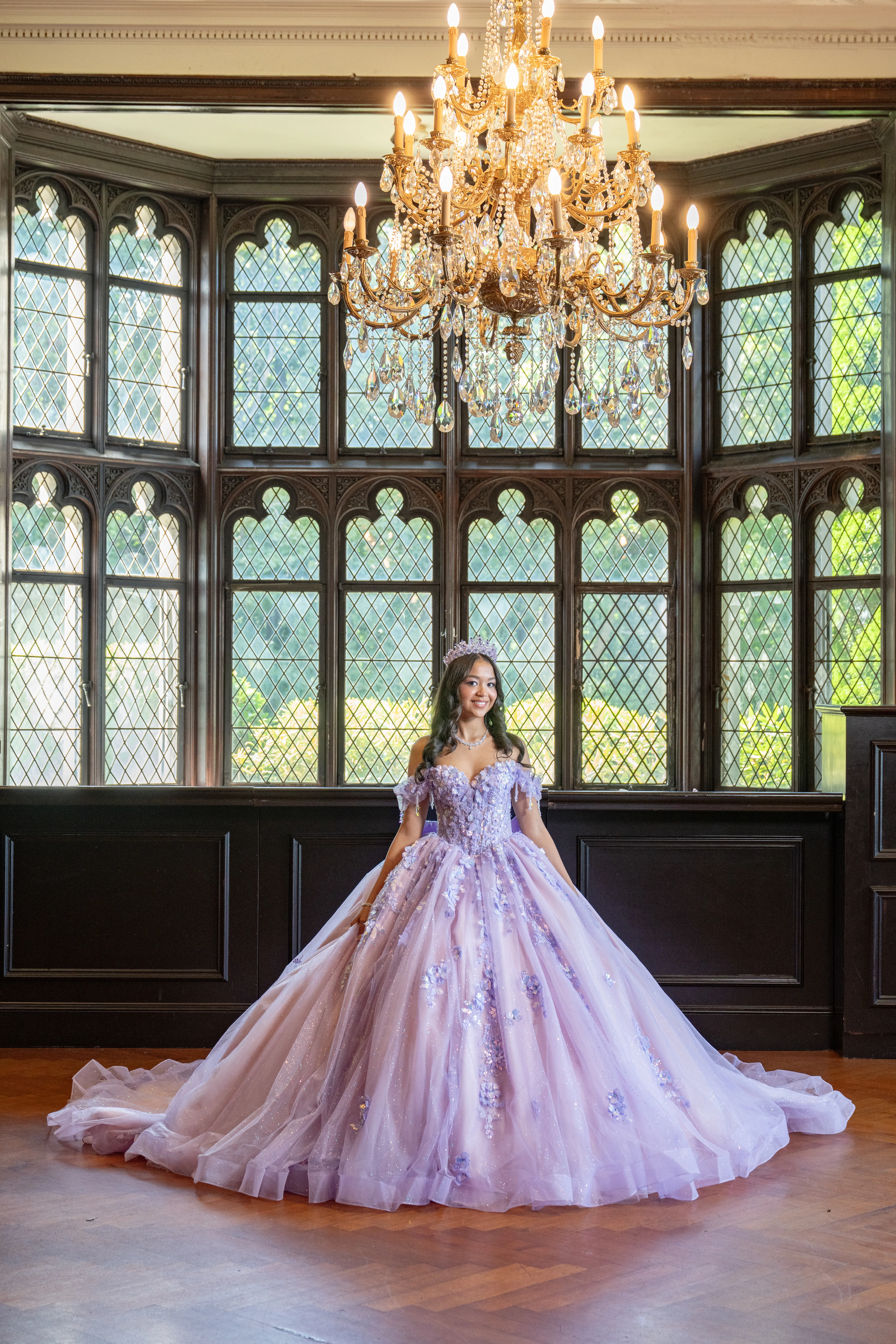 Quinceañera portrait