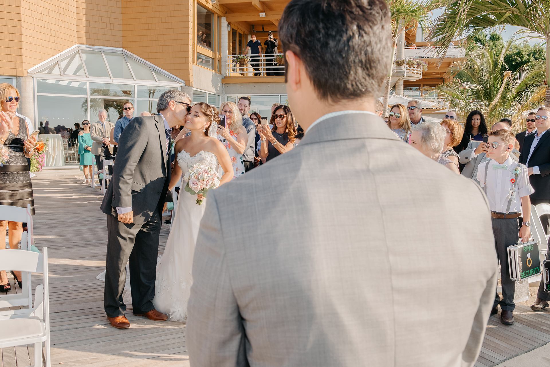 Wedding photography at Long Island Sound