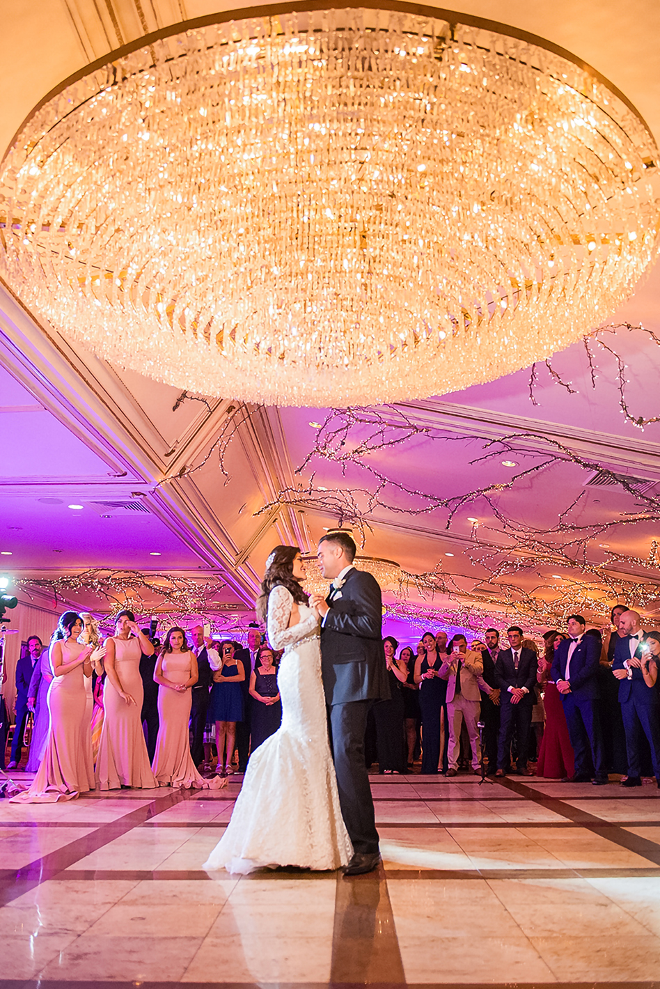 Wedding first dance in Brooklyn captured in documentary style by JS Visions Photography and Cinematography
