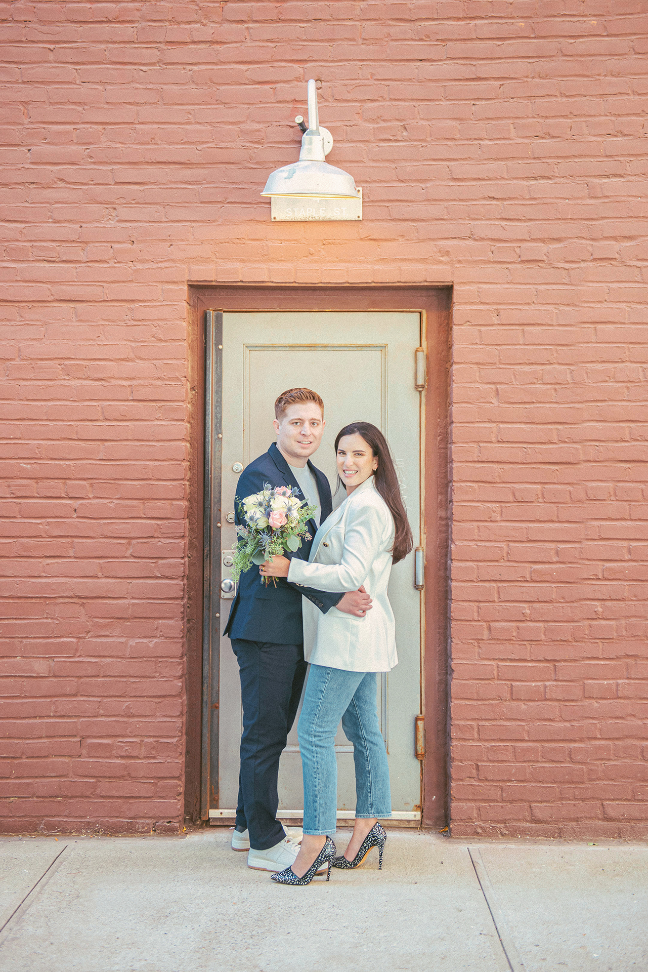 Brooklyn engagement photography, NYC couples session
